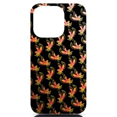 Regal Eagle Pattern Iphone 14 Pro Black Uv Print Case by ExtraAwesomeSauce