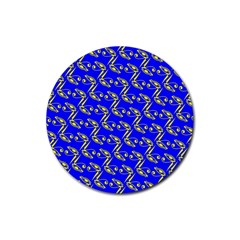 Eye Of Horus Pattern Rubber Round Coaster (4 Pack) by ExtraAwesomeSauce