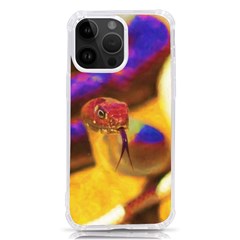 Vibrant Forked-tongue Snake Art Iphone 14 Pro Max Tpu Uv Print Case by ExtraAwesomeSauce