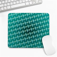 Peaceful Japanese Kanji Design Large Mousepad by ExtraAwesomeSauce