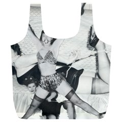 Betty Page Bdsm Full Print Recycle Bag (xl) by CherleyTemples