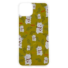 Super Lucky Cat Iphone 15 Pro Tpu Uv Print Case by GeekLover