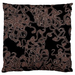 Venomous Elegance  Standard Premium Plush Fleece Cushion Case (two Sides) by dflcprintsclothing