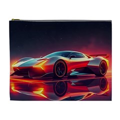 Futuristic Sports Supercar Cosmetic Bag (xl) by AIDreaming