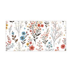 Flowers Design Floral Yoga Headband by Posterlux