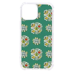 Retro 1960s Flowers Pattern 2 Iphone 13 Mini Tpu Uv Print Case by violetheavensky