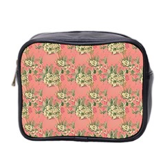 Retro 1880s Flowers Pattern 12 Mini Toiletries Bag (two Sides) by violetheavensky