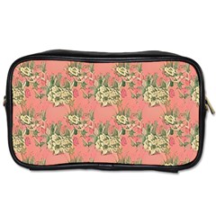 Retro 1880s Flowers Pattern 12 Toiletries Bag (two Sides) by violetheavensky