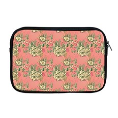 Retro 1880s Flowers Pattern 12 Apple Macbook Pro 17  Zipper Case by violetheavensky