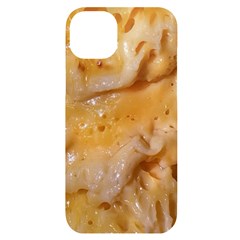 Homemade Flan Extreme Close-up Texture Iphone 14 Plus Black Uv Print Case by dflcprintsclothing