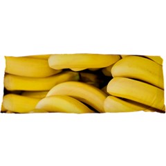 Bananas, Macro, Fruits, Ripe Bananas 25 x67  Body Pillow Case Dakimakura (two Sides) by kyorashop23