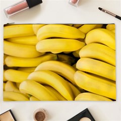 Bananas, Macro, Fruits, Ripe Bananas Cosmetic Bag (xxl) by kyorashop23