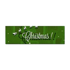 Merry Christmas , Holidays, Celebrations Sticker (bumper) by kyorashop23