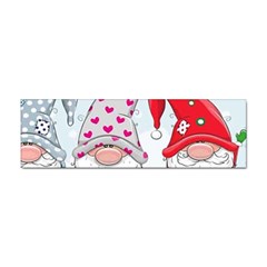 Merry Christmas, Christmas, Cute, Red, Merry, Gnomes Sticker (bumper) by kyorashop23