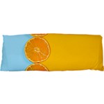 Orange, Slices, Fruit, Citrus 25 x67  Body Pillow Case Dakimakura (Two Sides) Front