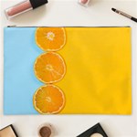 Orange, Slices, Fruit, Citrus Cosmetic Bag (XXL) Front