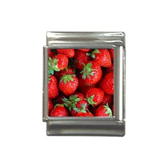 Strawberry, Berries, Fresh, Red Italian Charm (13mm) by kyorashop23