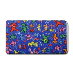 Grateful Dead Dancing Bears Pattern Medium Bar Mat by Salmanaz77