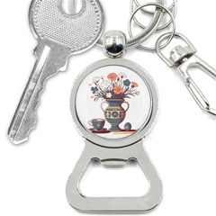 Flower Vase Nature Bloom Blossom Bottle Opener Key Chain by Salmanaz77