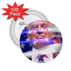 Donald Trump Flag 2 25  Buttons (100 Pack)  by vintagetrump