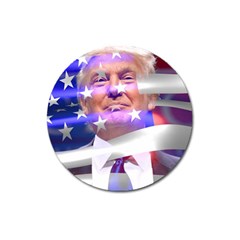 Donald Trump Flag Magnet 3  (round) by vintagetrump