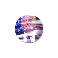 Donald Trump Flag Golf Ball Marker by vintagetrump