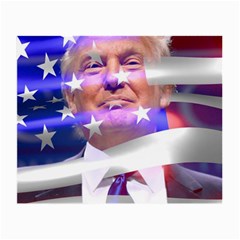 Donald Trump Flag Small Glasses Cloth by vintagetrump