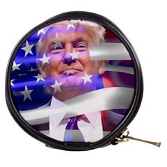 Donald Trump Flag Mini Makeup Bag by vintagetrump