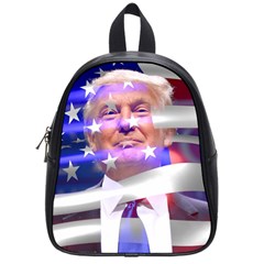 Donald Trump Flag School Bag (small) by vintagetrump