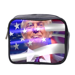 Donald Trump Flag Mini Toiletries Bag (two Sides) by vintagetrump