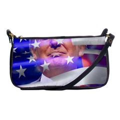 Donald Trump Flag Shoulder Clutch Bag by vintagetrump