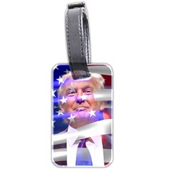 Donald Trump Flag Luggage Tag (two Sides) by vintagetrump