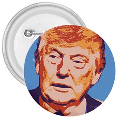 Orange Donald Trump 3  Buttons by vintagetrump