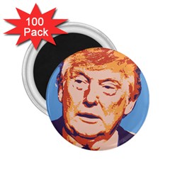 Orange Donald Trump 2 25  Magnets (100 Pack)  by vintagetrump