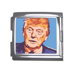 Orange Donald Trump Mega Link Italian Charm (18mm) by vintagetrump