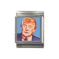 Orange Donald Trump Italian Charm (13mm) by vintagetrump