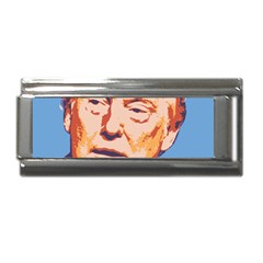 Orange Donald Trump Superlink Italian Charm (9mm) by vintagetrump