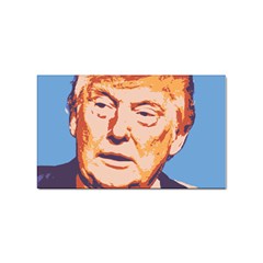 Orange Donald Trump Sticker Rectangular (10 Pack) by vintagetrump