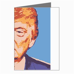 Orange Donald Trump Greeting Card by vintagetrump