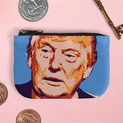 Orange Donald Trump Mini Coin Purse by vintagetrump