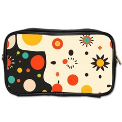 Geometric Design Toiletries Bag (two Sides) by myclothy