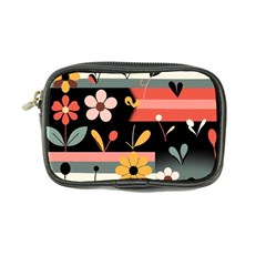  Minimalist Pattern With Simple Lines,flower And Shapes, Creating A Clean And Modern Coin Purse by myclothy