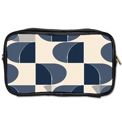 A Minimalist Pattern With Simple Lines And Shapes, Creating A Clean And Modern Aesthetic 04 Toiletries Bag (two Sides) by myclothy