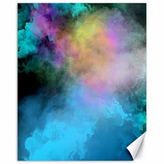 Smokescreen Canvas 16  X 20  by pollyparadiseartshop