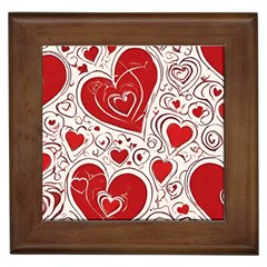 Be My Valentine Framed Tile by pollyparadiseartshop