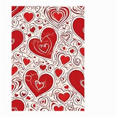 Be My Valentine Small Garden Flag (two Sides) by pollyparadiseartshop