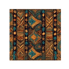 Tribal Chic Square Satin Scarf (30  X 30 ) by pollyparadiseartshop