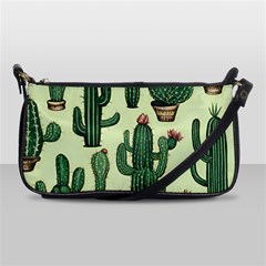 Cactus  Shoulder Clutch Bag by pollyparadiseartshop