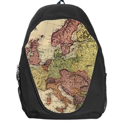 Retro Old Vintage Map Of Europe Backpack Bag by Bedest