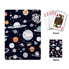 Space Galaxy Universe Stars Sky Playing Cards Single Design (rectangle) by Paksenen